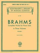 Complete Works for Piano Solo - Volume 1: Schirmer Library of Classics Volume 1728 Piano Solo (en Inglés)