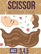 Scissor Activity Book: Cutting practice worksheets for pre k, ages 3.4.5, cut and glue activity book with 100 pages. (en Inglés)