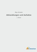 Abhandlungen und Aufsätze: 2. Band de max Scheler(Lightning Source Inc) (en Alemán)