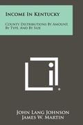 income in kentucky: county distributions by amount, by type, and by size (en Inglés)
