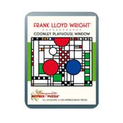 Frank Lloyd Wright/Coonley Window 100 Piece Tin Puzzle - Wright, Frank Lloyd - Pomegranate Communications