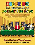 Coloring for Grown-Ups Holiday fun Book (libro en Inglés)