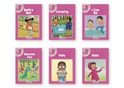 Jolly Phonics Pink Readers General Fiction. in Precursive Letters (British English Edition)