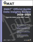 Gmat Official Guide Data Insights Review 2024-2025: Book + Online Question Bank