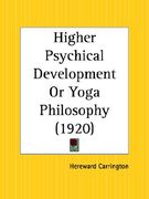 higher psychical development or yoga philosophy