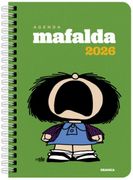 Agenda Mafalda 2026 Anillada Verde