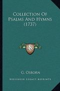collection of psalms and hymns (1737) (en Inglés)
