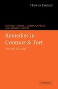 Remedies in Contract and Tort (Law in Context) (en Inglés)