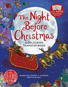 The Night Before Christmas: A Colouring Transfer Book (en Inglés)