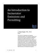 An Introduction to Incinerator Emissions and Permitting (en Inglés)