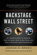 Backstage Wall Street (Pb)