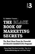 the black book of marketing secrets, vol. 3 (en Inglés)
