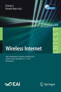 Wireless Internet: 10th International Conference, Wicon 2017, Tianjin, China, December 16-17, 2017, Proceedings (en Inglés)