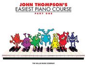 john thompson´s easiest piano course,sheet music