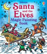 Santa and the Elves Magic Painting Book (en Inglés)