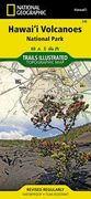 Hawaii Volcanoes National Park Map (en Inglés)