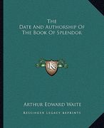 the date and authorship of the book of splendor (en Inglés)