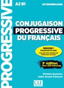 Conjugaison progressive du franais: Niveau intermdiaire. Livre de l'lve avec ressources numriques (en Alemán,Francés)