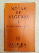 Notas de algebra I (in Spanish)