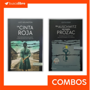 PACK 2X1 EN AUSCHWITZ NO HABIA PROZAC 12 CONSEJOS DE UNA SOBREVIVIENTE + LA CINTA ROJA DENTRO DE AUSCHWITZ