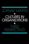Cultures in Organizations: Three Perspectives (en Inglés)