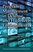 Program Management in Defense and High Tech Environments (en Inglés)