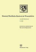 Mani und Sein Religionssystem de Merkelbach(Springer Verlag Gmbh) (en Alemán)