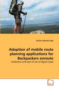 adoption of mobile route planning applications for backpackers enroute