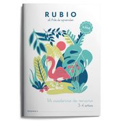 Mi Cuaderno de Verano Rubio. 3-4 Años.