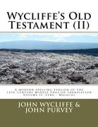 wycliffe's old testament (ii) (en Inglés)