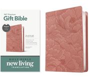 Premium Gift Bible Nlt, Filament Enabled (Leatherlike, Dusty Pink Petals, red Letter)