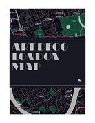 Art Deco London map 