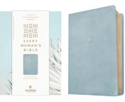 NLT Every Woman's Bible (Leatherlike, Sky Blue, Red Letter, Filament Enabled)