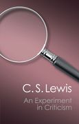 An Experiment in Criticism Paperback (Canto Classics) (en Inglés)