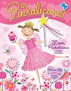 Pinkalicious: Love, Pinkalicious Reusable Sticker Book [With Reusable Stickers]: Love, Pinkalicious [With Reusable Stickers] (en Inglés)
