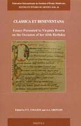 Classica Et Beneventana: Essays Presented to Virginia Brown on the Occasion of Her 65th Birthday (en Francés)