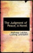 the judgment of peace; a novel (en Inglés)