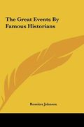 the great events by famous historians (en Inglés)