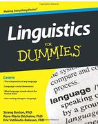 Linguistics for Dummies (en Inglés)