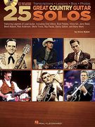 25 Great Country Guitar Solos [With CD (Audio)] (en Inglés)