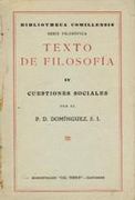 Texto de Filosofia iv. Nociones de Ciencias Sociales