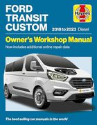 Ford Transit Tourneo Custom 2018-2023 Diesel (en Inglés)