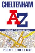 Cheltenham a-z Pocket Street map (en Inglés)