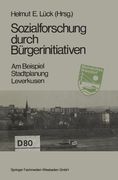 Sozialforschung Durch Bã¼Rgerinitiativen de Helmut e. Lück(Springer Verlag Gmbh) (in German)