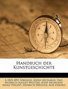 Handbuch Der Kunstgeschichte (en Inglés)