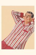 Vintage Journal Sleeping Man in Pajamas (en Inglés)
