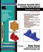 Advanced Autocad 2024: A Problem-Solving Approach, 3d and Advanced, 27Th Edition (Ebook)
