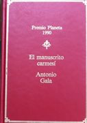 El Manuscrito Carmesi (Dedicatoria y Firma Autografa del Autor)