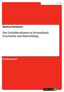 Der Ordoliberalismus in Deutschland. Geschichte und Entwicklung (en Alemán)
