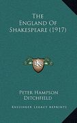 the england of shakespeare (1917) (en Inglés)